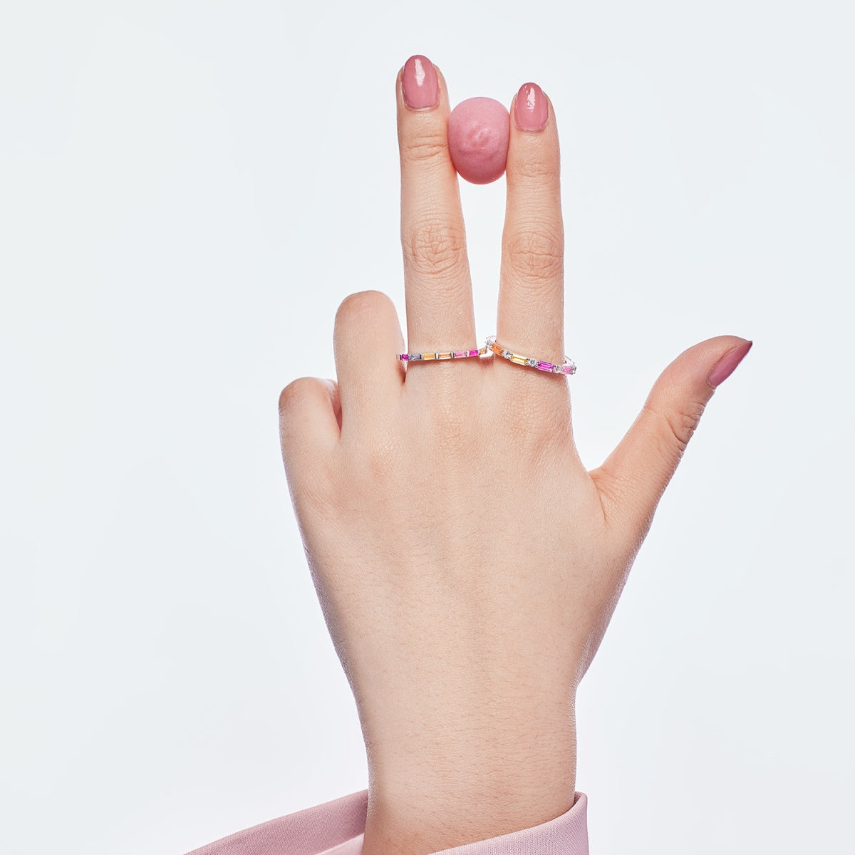 [LORA]Lively In Shades Elegant Radiant Cut Daily Ring