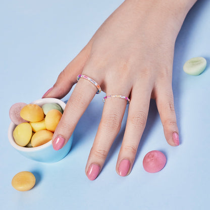 [LORA]Lively In Shades Elegant Radiant Cut Daily Ring