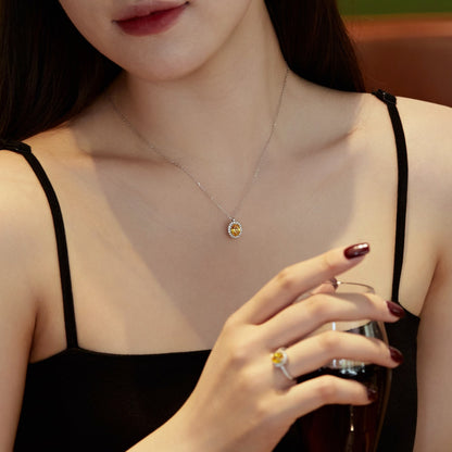 [LORA]Delicate Unique Oval Cut Daily Earrings