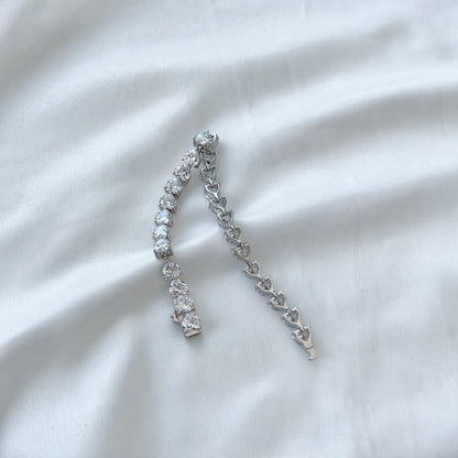 [LORA]0.75 Carat Elegant Romantic Heart Shape Lover Bracelet