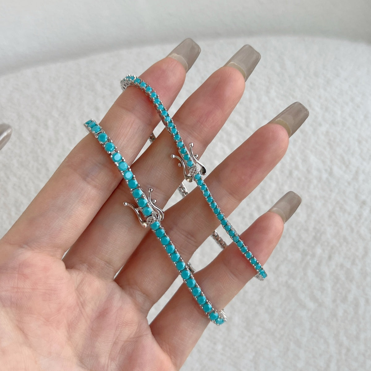 [LORA]Dazzling Exquisite Round Cut Daily Bracelet