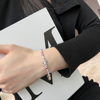 [LORA]Radiant Water Drop Shape Daily Bracelet