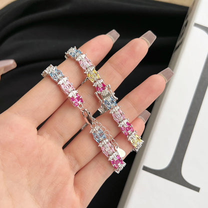 [LORA]Delicate Colorful Multi Cut Party Bracelet