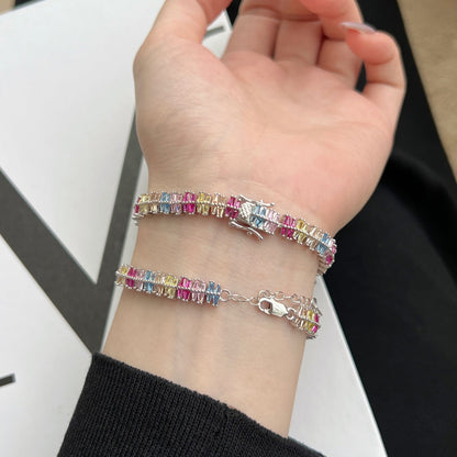 [LORA]Sparkling Exquisite Multi Cut Party Bracelet