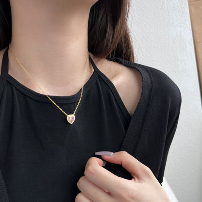 [LORA]Exquisite Heart Shape Necklace