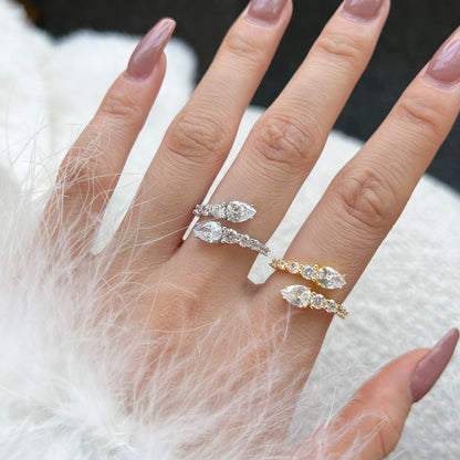 [LORA]Delicate Lively Snake Shape Daily Ring