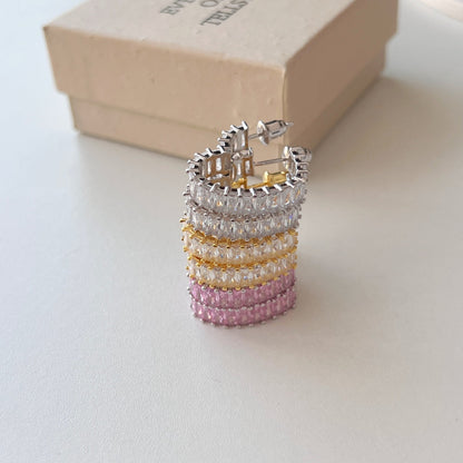 [LORA]Radiant Heart Cutout Earrings