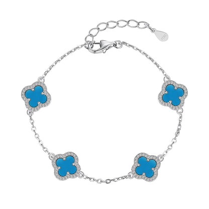 [LORA]Four-Leaf Clover Exquisite Bracelet