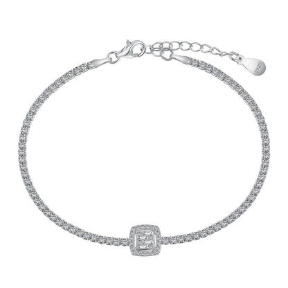 [LORA]Luxurious Dazzling Square Shape Banquet Bracelet