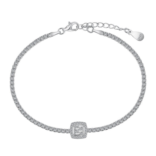 [LORA]Luxurious Dazzling Square Shape Banquet Bracelet