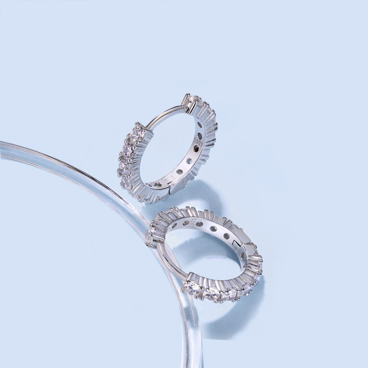[LORA]Radiant Colorful Round Cut Earrings