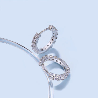 [LORA]Radiant Colorful Round Cut Earrings