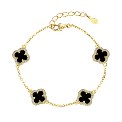 [LORA]Four-Leaf Clover Exquisite Bracelet