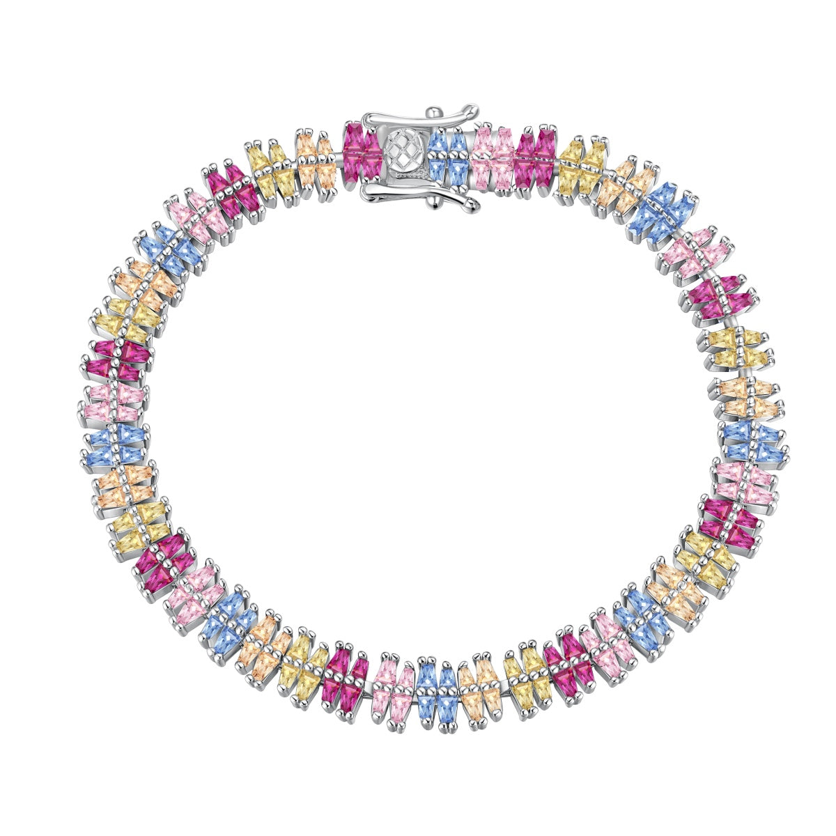[LORA]Sparkling Exquisite Multi Cut Party Bracelet