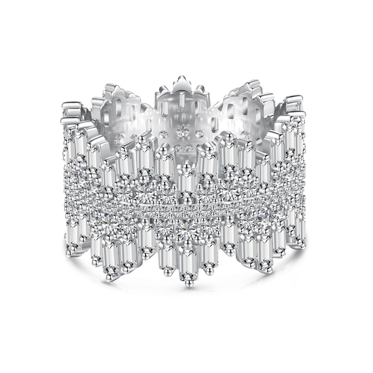 [LORA]Luxurious Colorful Radiant Cut Daily Ring
