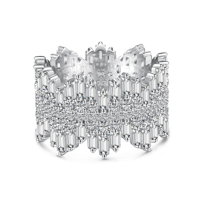 [LORA]Luxurious Colorful Radiant Cut Daily Ring