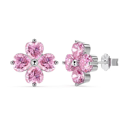 [LORA]Four-Leaf Clover Ball Earrings