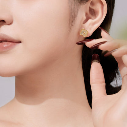 [LORA]Four Leaf Clover Fashion Earrings