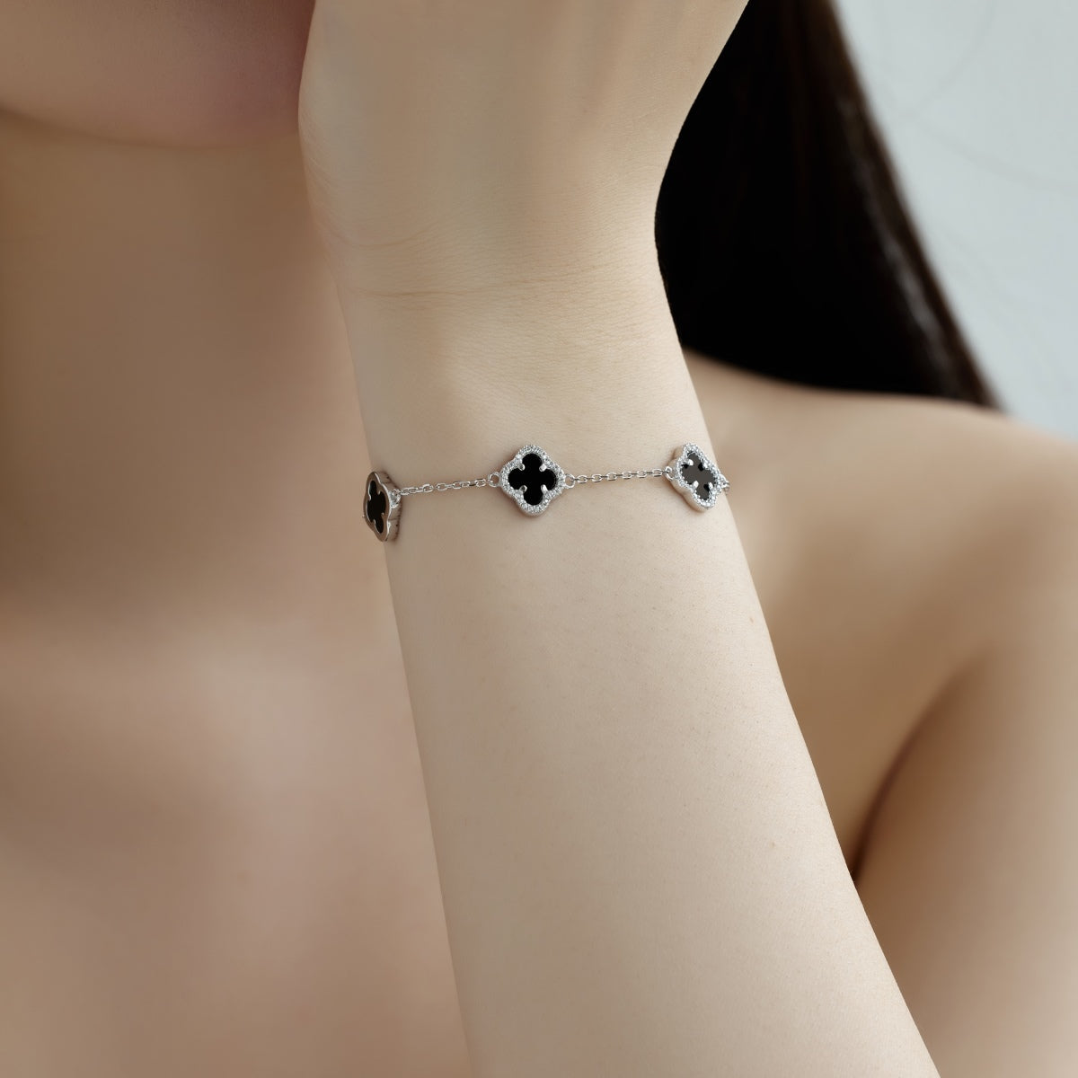 [LORA]Four-Leaf Clover Exquisite Bracelet