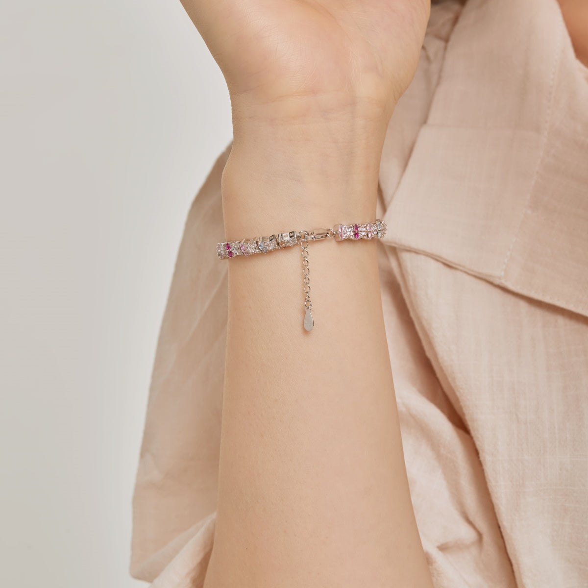 [LORA]Unique Colorful Flower Shape Daily Bracelet