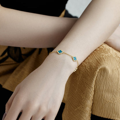 [LORA]Four-Leaf Clover Exquisite Bracelet