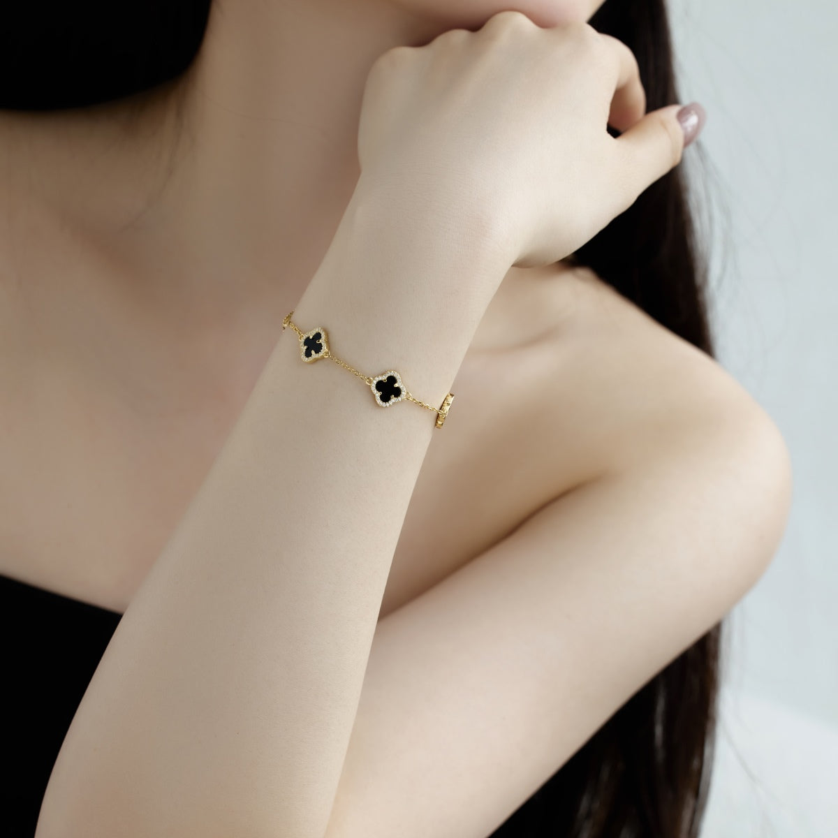 [LORA]Four-Leaf Clover Exquisite Bracelet
