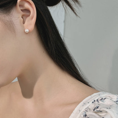 [LORA]Delicate Pearl Earrings