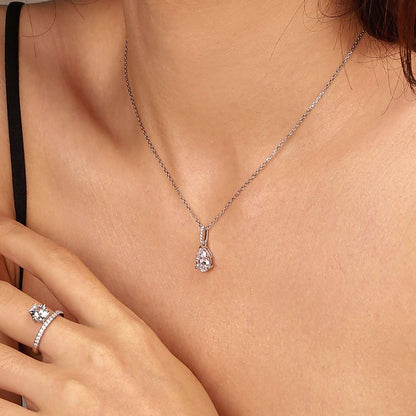 [LORA]Delicate Water Drop Shape Fashion Necklace