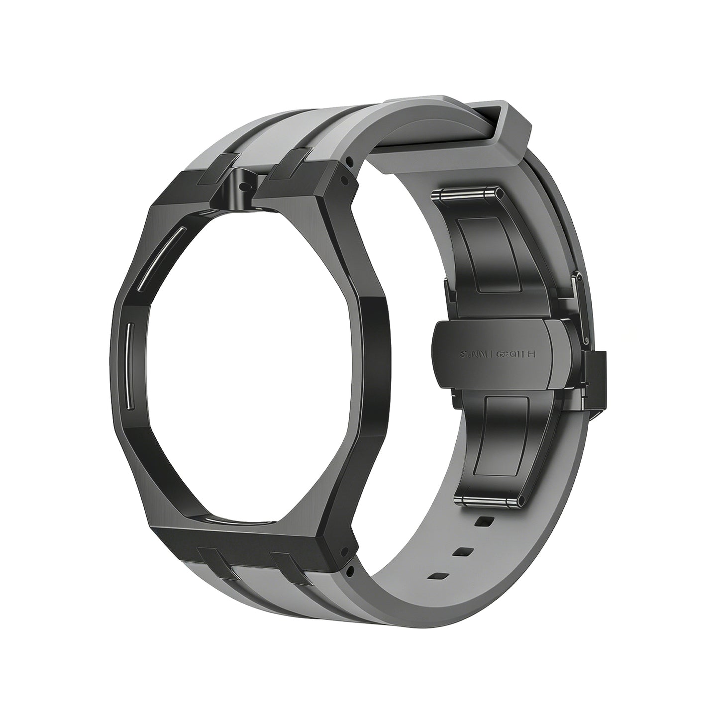 Royal Oak Pop Black Steel Case & Silicone Strap