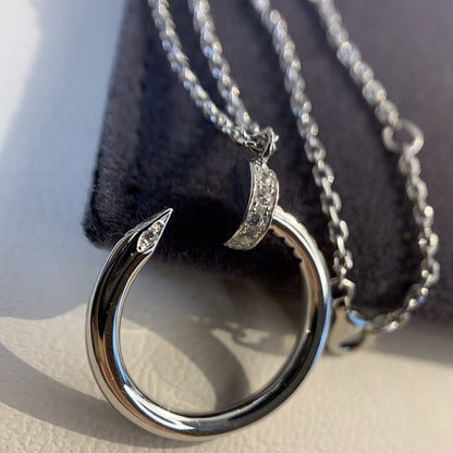 [LORA]JUSTE NECKLACE SILVER