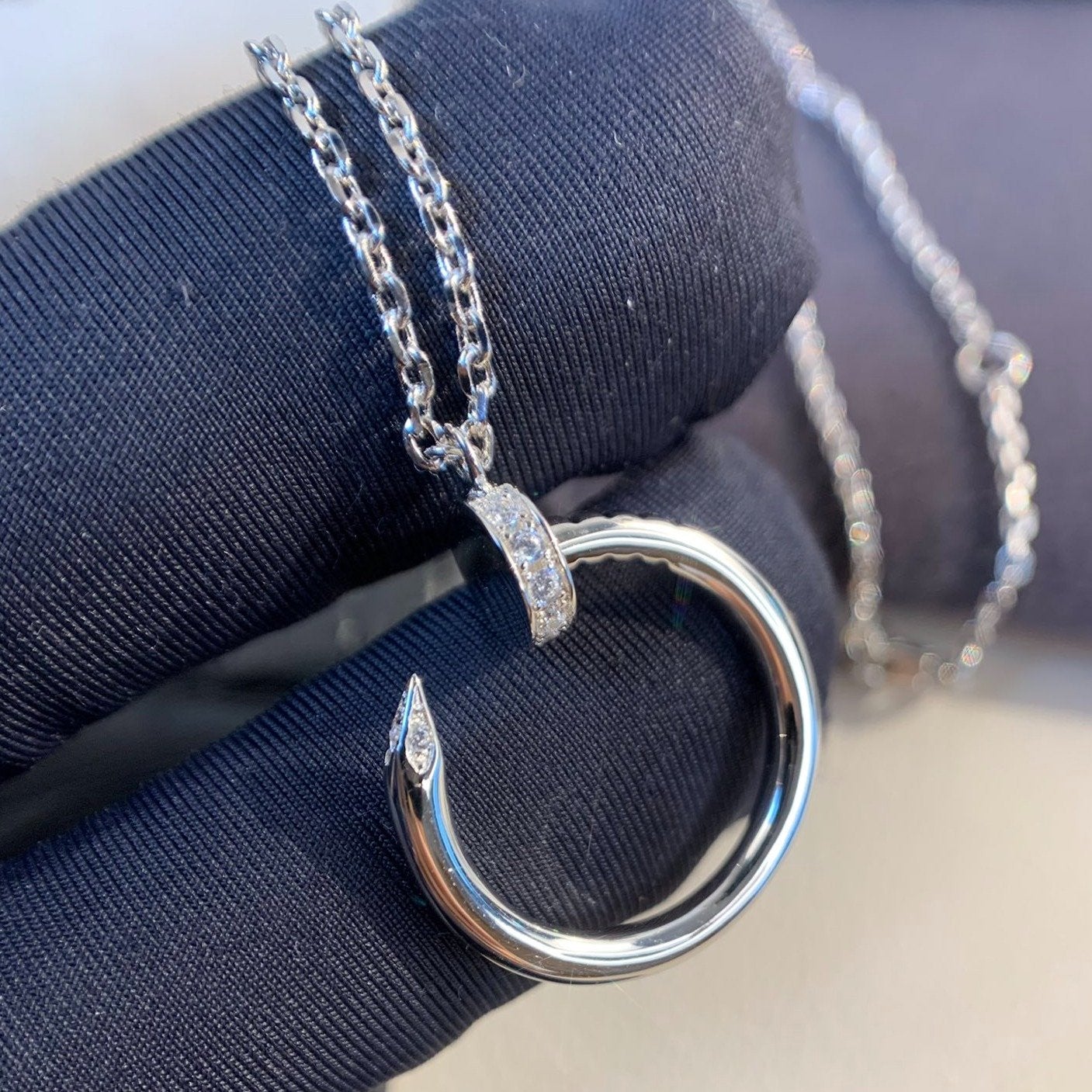 [LORA]JUSTE NECKLACE SILVER