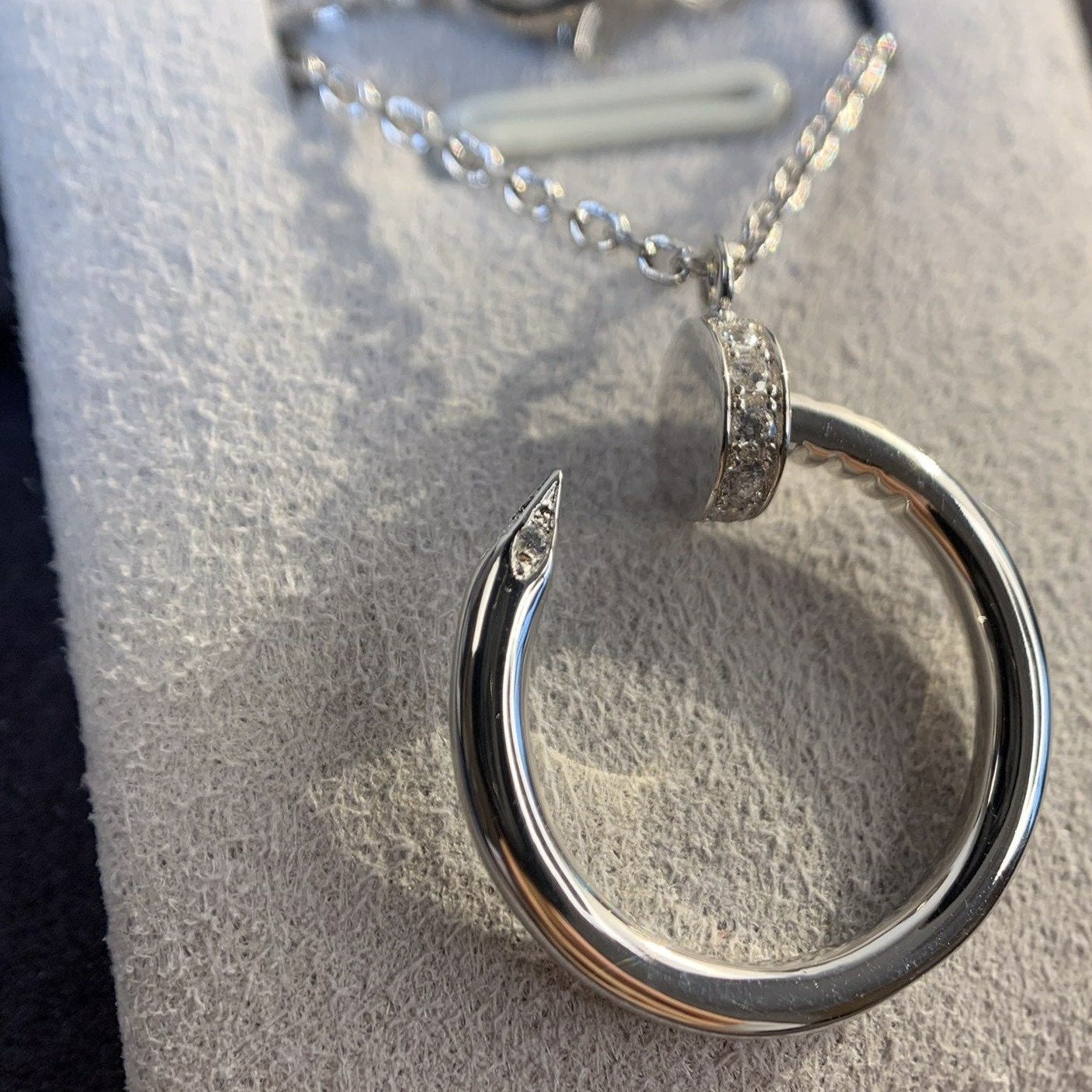 [LORA]JUSTE NECKLACE SILVER