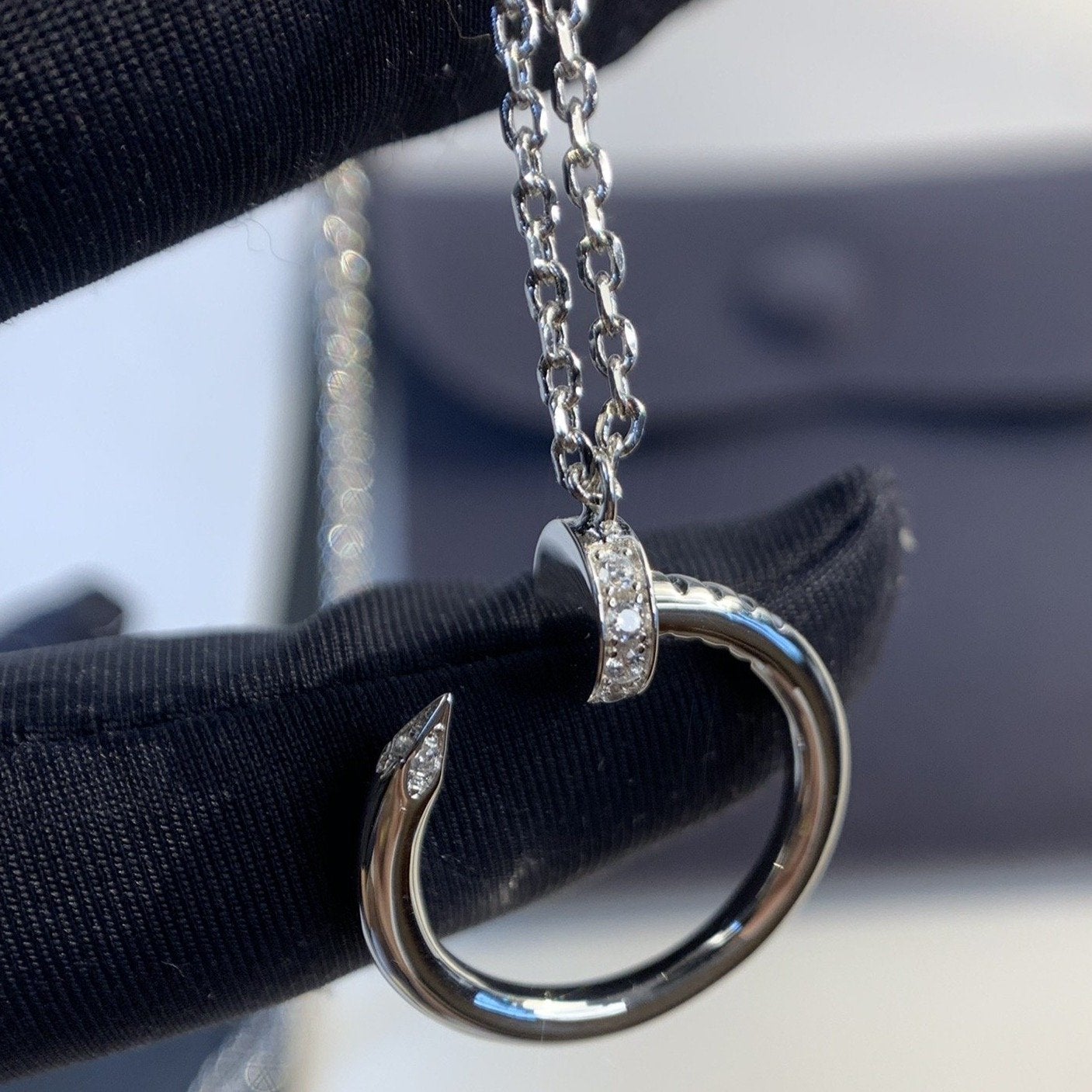 [LORA]JUSTE NECKLACE SILVER