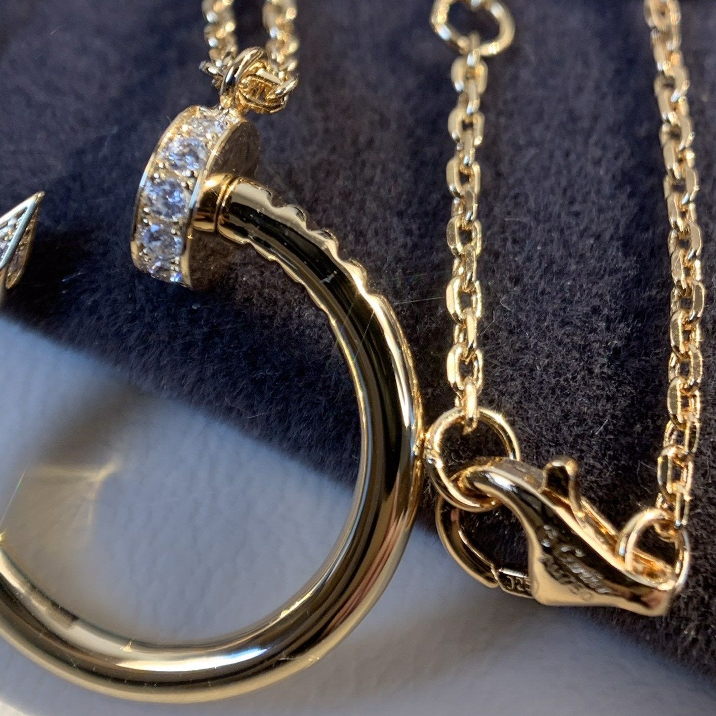 [LORA]JUSTE NECKLACE PINK GOLD