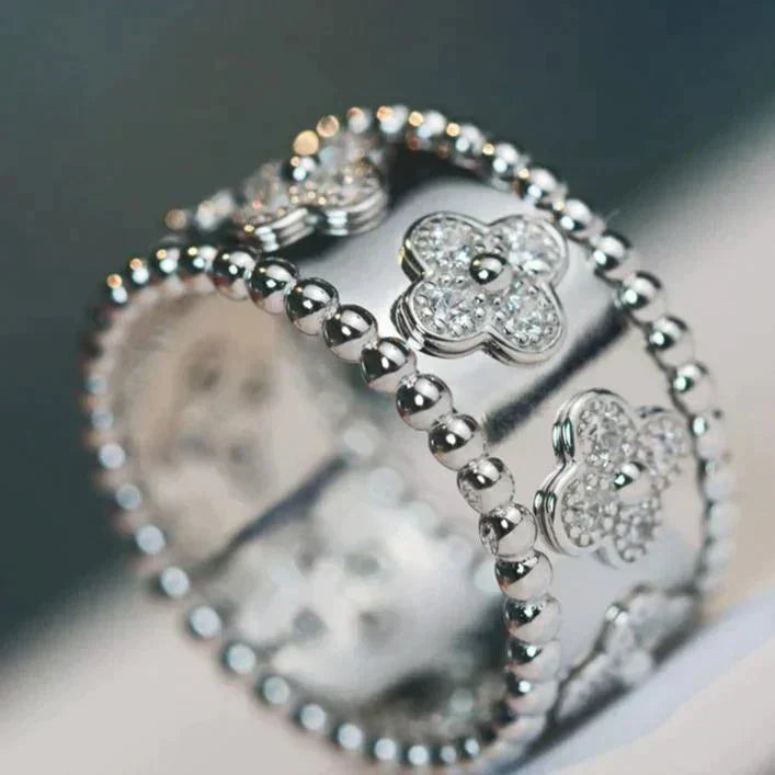 [LORA]CLOVER KALEIDOSCOPE RING 10MM