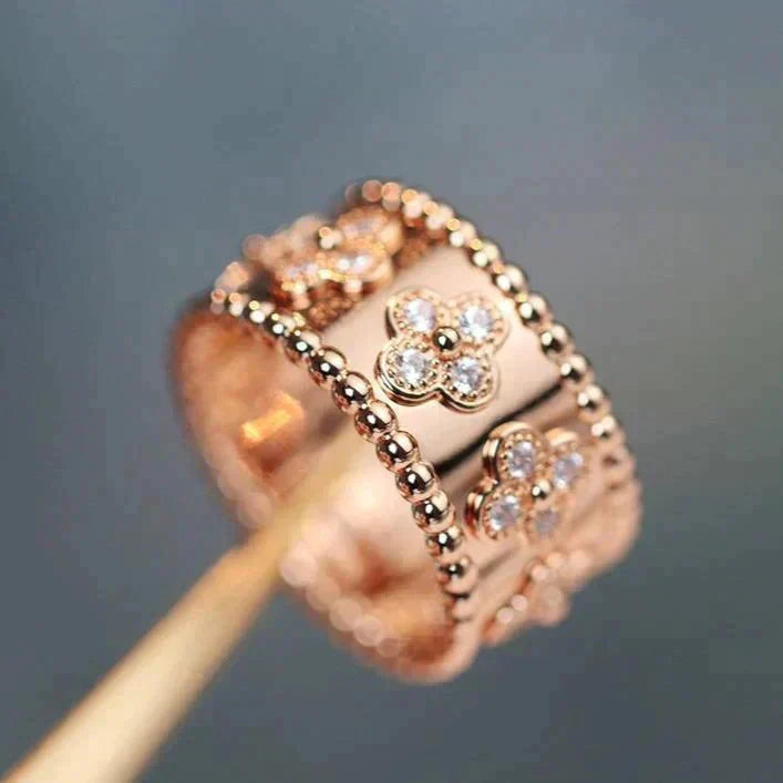 [Lora]CLOVER KALEIDOSCOPE RING 10MM