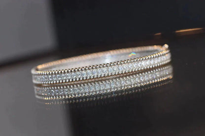 [LORA]PERLEE DIAMONDS BRACELET 1 ROW