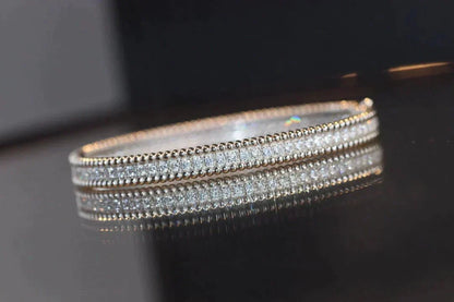 [Lora]PERLEE DIAMONDS BRACELET 1 ROW