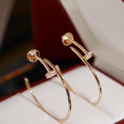 [LORA]JUSTE EARRINGS DIAMONDS 1.8MM