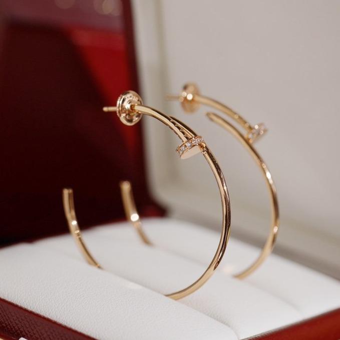 [LORA]JUSTE EARRINGS DIAMONDS 1.8MM