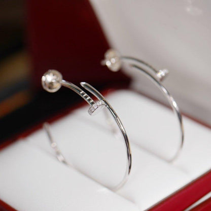 [LORA]JUSTE EARRINGS DIAMONDS 1.8MM