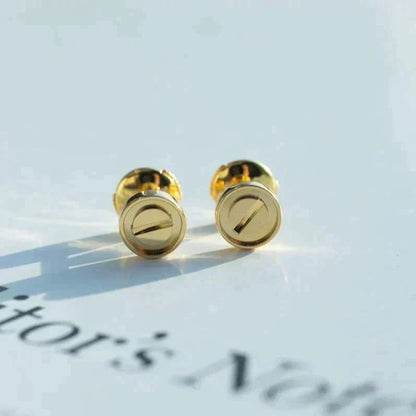 [LORA]LOVE EARRINGS GOLD 10MM