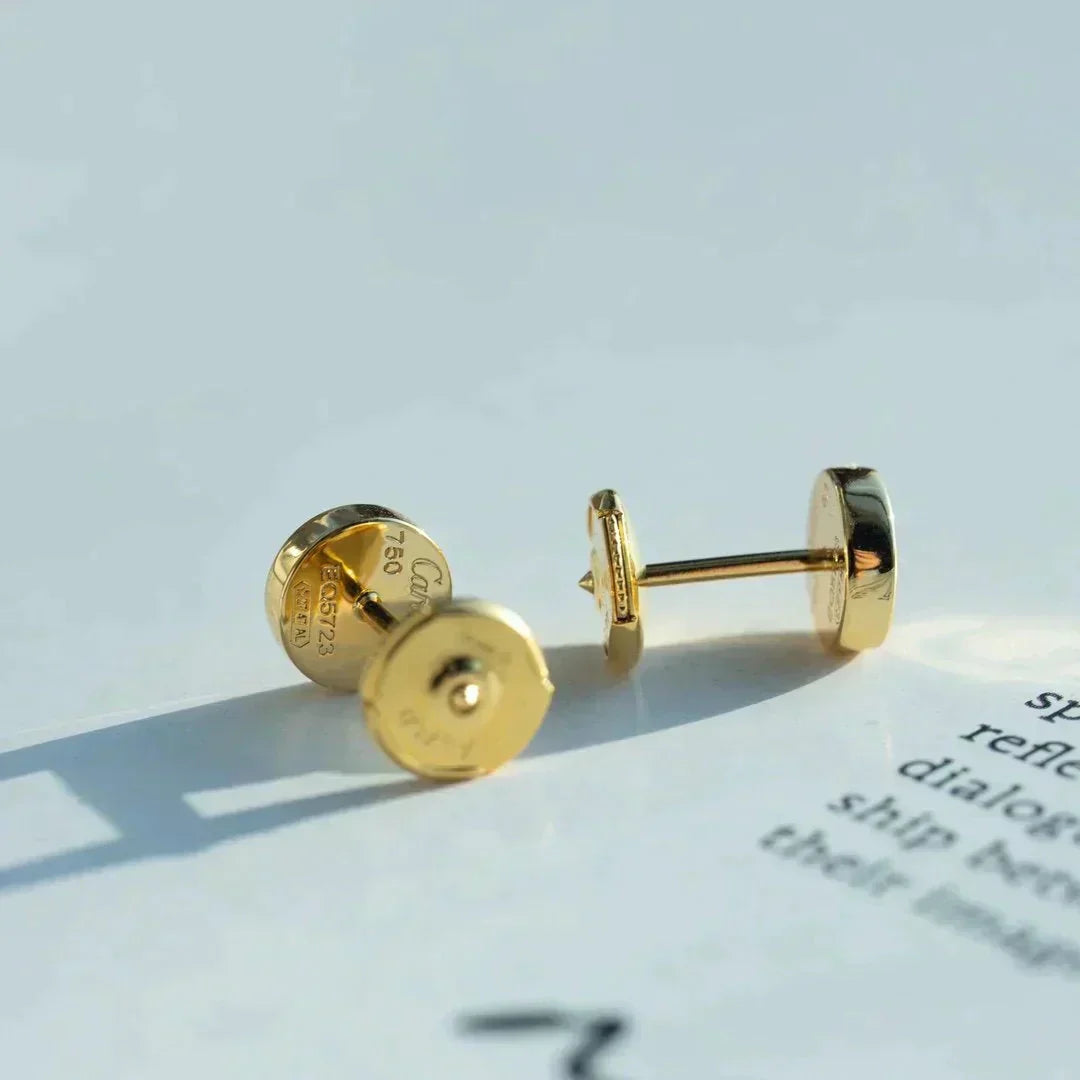 [LORA]LOVE EARRINGS GOLD 10MM