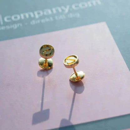 [LORA]LOVE EARRINGS GOLD 10MM