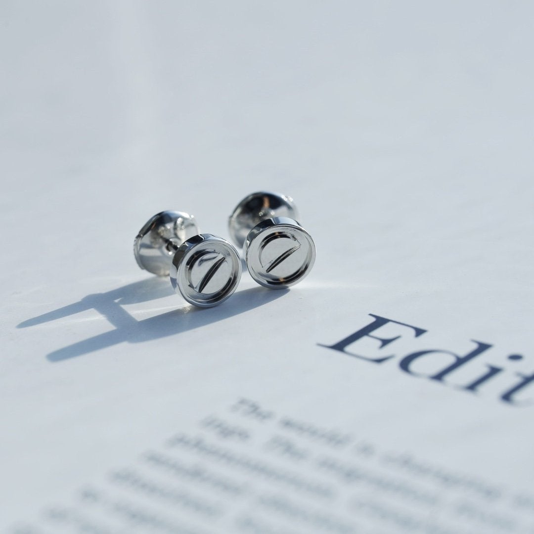 [LORA]LOVE EARRINGS SILVER 10MM