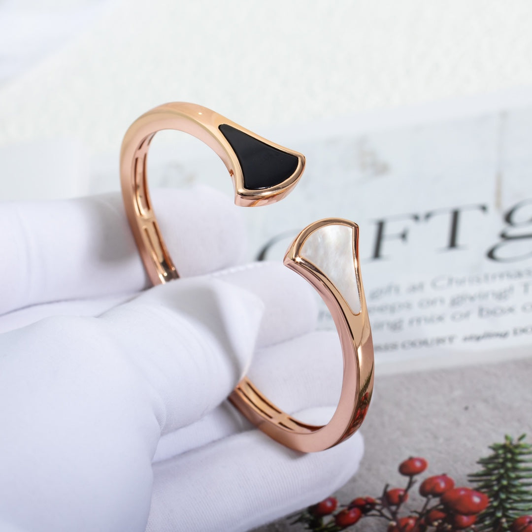 [LORA]DREAM BRACELET OPEN PINK GOLD MOP