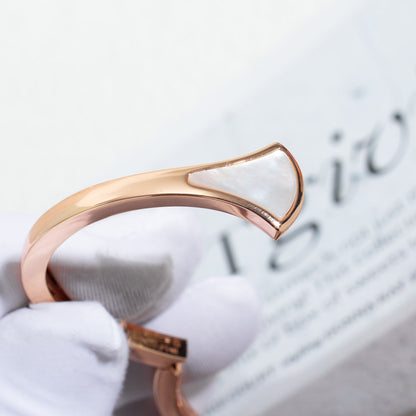 [LORA]DREAM BRACELET OPEN PINK GOLD MOP