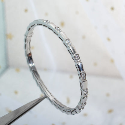 [LORA]SERPENTI BRACELET SILVER DIAMOND