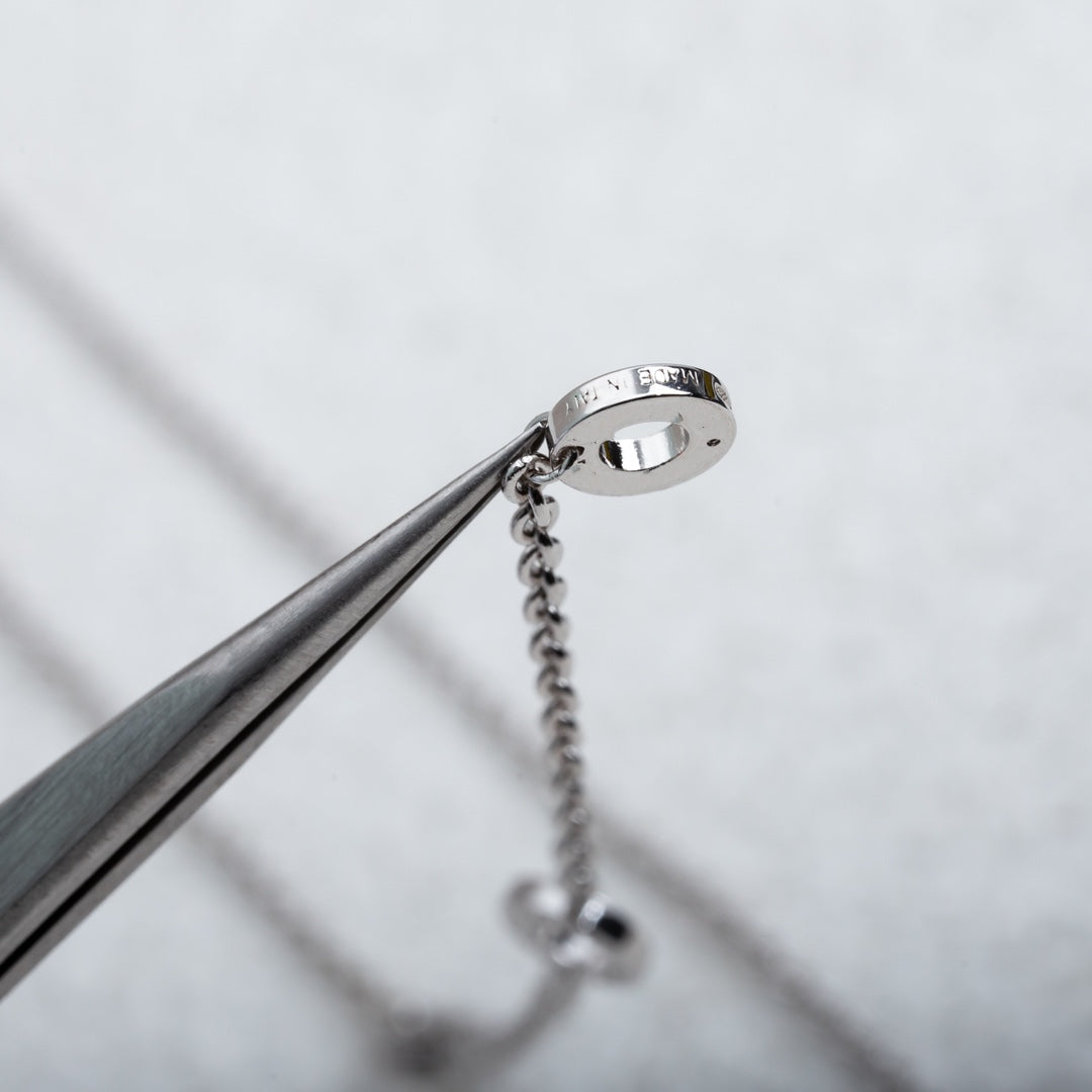 [LORA]PARENTESI NECKLACE SILVER
