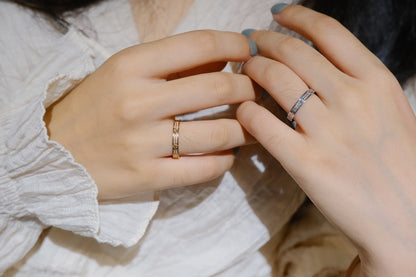 [LORA]LOVE RING 2.65MM DIAMOND